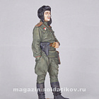 Миниатюра в росписи Гвардии майор, командир танкового батальона, 1945 год. СССР, 1:32, Сибирский партизан (СП147) (СП147)