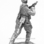 Миниатюра из олова 546 РТ Пограничник с винтовкой, 54 мм, Ратник