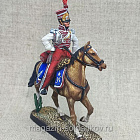 Миниатюра из олова Офицер гвардейских польских улан, Франция, 54 мм, Студия Большой полк (ИЛ2383.12.03.54) (ИЛ2383.12.03.54)