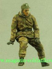 Сборная фигура из смолы Германский самоходчик (Зима 1941-45 гг) 1:35 Tank - фото