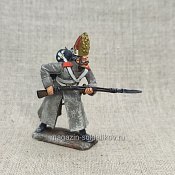Миниатюра из олова Фузелер Павловского полка 1805-07 гг., 54 мм Студия Большой полк - фото