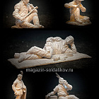 Сборная миниатюра из смолы Пикник, 54 мм, TRILOKA miniatures (TLK-54-029) (TLK-54-029)