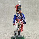 Миниатюра из олова Британский гусар 1815 г., 54 мм, Студия Большой полк (ИЛ1871.12.04.54) (ИЛ1871.12.04.54)
