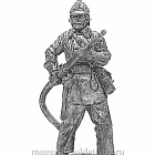 Миниатюра из олова Боец пожарной охраны, 1941-45гг. СССР, 54мм. EK Castings (WW2-83) (WW2-83)