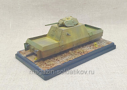 Бронеплощадка ПЛ-43 1/72 (Q208-154) (Q208-154)