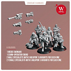 Сборные фигуры из смолы Einherjar`s Kamrades Spealists Team, 28 мм, Артель авторской миниатюры «W»