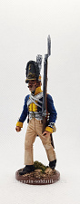 Миниатюра из олова Гренадер 45-го пехотного полка Цвайфеля, Пруссия, 1810-1813 гг, 54 мм - фото