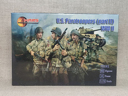 Солдатики из пластика US Paratroopers WWII (Part II) (1/72) Mars (72141) (72141)