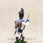 Фузилер 4-го пехотного полка «Хох унд Дойчмейстер». Австрия, 1809-1814 гг., 54 мм (QF0184) (QF0184)