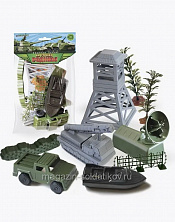 Солдатики из пластика Игровой набор «Секретный объект», Биплант - фото