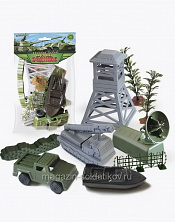 Солдатики из пластика Игровой набор «Секретный объект», Биплант - фото