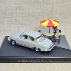 Panhard Dyna Z Etape 22, grey Altaya 1/43 (QGM-001) (QGM-001)