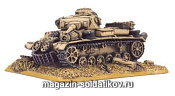 Destroyed Panzer III. (15 мм) Flames of war. Аксессуары - фото