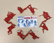 Солдатики из пластика Набор «Ливонцы» (алый цвет), 1/32 Инженеръ Басевичъ для Chintoys - фото