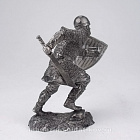Миниатюра из олова Воин-крестоносец, XII в. 54 мм, Солдатики Публия