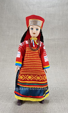 Кукла в праздничном костюме Тамбовской губернии №29 - фото