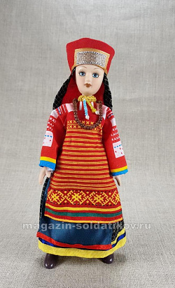Кукла в праздничном костюме Тамбовской губернии №29