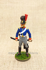 Рядовой 6-го кавалерийского полка. Португалия, 1806-1810 гг., 54 мм - фото