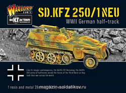 Сборные фигуры из пластика Sdkfz 250/1 Neu Halftrack BOX Warlord (WGB-WM-103) (WGB-WM-103)