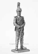 Миниатюра из олова 623 РТ Шеволежер-улан Наполеона 1811-13 год Офицер 3 полка, 54 мм, Ратник - фото