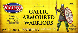 Сборные фигуры из пластика Ancient Gallic Armoured Warriors Victrix (VXA036) (VXA036)