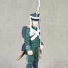 №90 - Рядовой 1-го Морского полка, 1812 г.