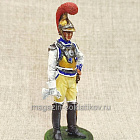 Офицер 1-го полка карабинер, 1812 г. 54 мм, Студия Большой полк (ИЛ1637.12.03.54) (ИЛ1637.12.03.54 )