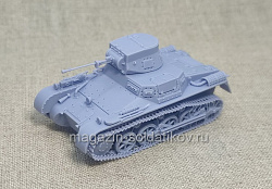 Немецкий легкий танк Т-1 с пушкой 1/56 3Д Корнукопия (552-026) (552-026)