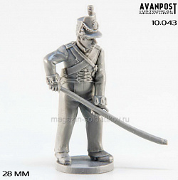 Артиллерист, 1815, 28 мм Аванпост (10043) (10043)