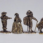 1844 301-307 Тайны французского двора (набор из 7 фигур) 1844 г. 40 мм, Седьмая миниатюра