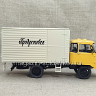 Robur LD3000 (промтоварный фургон) Автомобиль на службе №72 1/43 (QGM-133) (QGM-133)