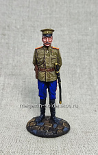 Миниатюра из олова Русский офицер штаба, 54 мм, Студия Большой полк - фото