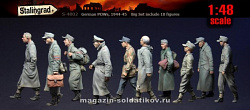 Сборные фигуры из смолы Пленные немцы 1/48 Stalingrad
