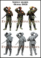 ЕМ 35229 Немецкий солдат 1943 г. 1:35, Evolution