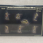 Солдатики из пластика British Commonwealth Troops WWII (1/72) Mars (72127) (72127)