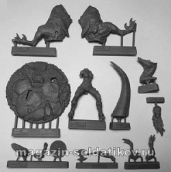 Сборная миниатюра из смолы Мир Фэнтези: Другая реальность, 54 мм, Chronos miniatures (CHM-54174) (CHM-54174)