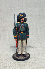 Миниатюра из олова Унтер-офицер Ширванского полка 1855-62 гг, Студия Большой полк - фото