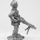 Сборная фигура из металла Офицер с пулеметом Льюиса, 1918-1922 гг. 28 мм, Figures from Leon