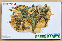 Сборные фигуры из пластика Д Солдаты Green Berets (1/35) Dragon (3309) (3309)
