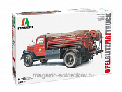 Сборная модель из пластика ИТ Пожарный автомобиль Opel Blitz Fire Truck (1/24) Italeri - фото