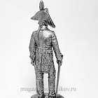 Миниатюра из олова Обер офицер Лейб- Гвардии Конного плк в вицмундире. Рос. Имп 1799 год, 54 мм, EK Castings (RE-09) (RE-09)