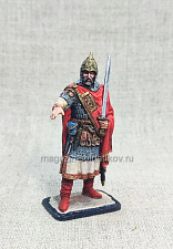 Миниатюра из олова Юрий Долгорукий, 54 мм, Студия Большой полк - фото