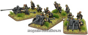 Сборная модель из пластика 5cm PaK38 Platoon (SS) (15мм) Flames of War - фото