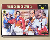 Солдатики из пластика Союзное главнокомандование Англии и Австрии (1/72) Strelets - фото