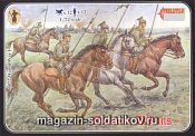 Солдатики из пластика Германские уланы (1/72) Strelets - фото