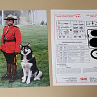 16008 RCMP Female Officer with dog ICM 1/16 (QM-444) (QM-444)