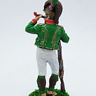 Рядовой Каталонского батальона легкой пехоты 1807-08 гг., 54 мм, Soldanir (QF0433) (QF0433)