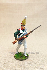 Гренедер Павловского гренадерского полка, Россия 1811-13 гг. 54 мм - фото