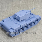 Советский тяжёлый танк КВ-1 3D 1/56 3Д Корнукопия (552-023) (552-023)