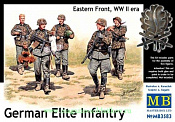 MB 3583 Германская элитная пехота, Восточный фронт, WW II era (1/35) Master Box